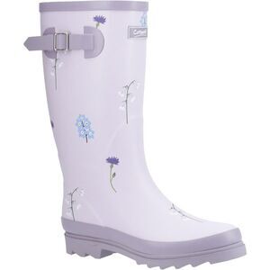 Cotswold Womens/Ladies Wildflower Rain Boots / Lilac
